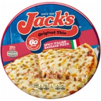 Jack's® Original Thin Crust Spicy Italian Sausage Pizza Perspective: Main