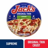 Jack's® Original Thin Crust Supreme Frozen Pizza