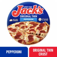 Jack’s Thin Crust Pepperoni Frozen Pizza Easy Dinner Perspective: Main