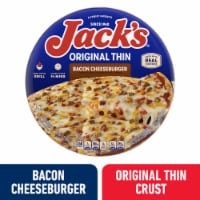 Jack's Bacon Cheeseburger Thin Crust Frozen Pizza Perspective: Main