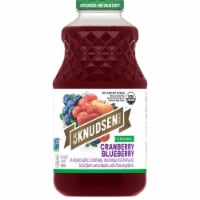 RW Knudsen Family® No Sugar Added Organic Cranberry Blueberry Juice Blend Perspective: Main