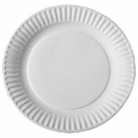 Aspen Easy Way Paper Plates - White