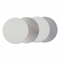 Durable Packaging L270500 7 in. Silver Board Lids for Round Aluminum Pan