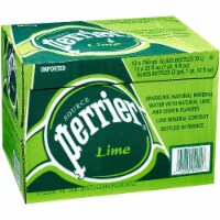 Perrier Sparkling Natural Mineral Water Lime Perspective: Main