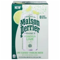 Maison Perrier® France Forever Lime Flavored Sparkling Water Cans Perspective: Main