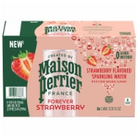 Maison Perrier™ Strawberry Flavored Sparkling Water Cans Perspective: Main