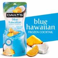 Daily's Blue Hawaiian Frozen Ready to Drink Cocktail Single Pouch Perspective: Main