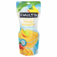 Daily's® Mango Tango Frozen Margarita Ready to Drink Cocktail Single Pouch Perspective: Main