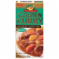 S&B® Golden Curry® Medium Hot Sauce Mix Perspective: Main