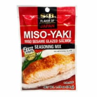 S&B Miso-Yaki Miso Sesame Glazed Salmon Seasoning Mix Perspective: Main