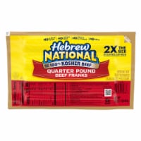 Hebrew National Quarter Pound Beef Franks