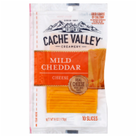 Cache Valley Mild Cheddar Cheese Slices