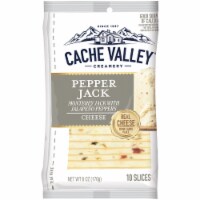 Cache Valley Pepper Jack Cheese Slices 10 Count