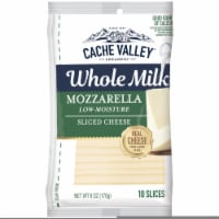 Cache Valley® Whole Milk Sliced Mozzarella Cheese