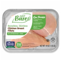 Just Bare Brand Boneless Skinless Chicken Breast Fillets Perspective: Main