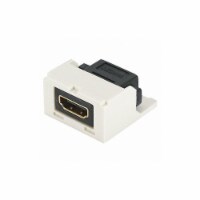 Panduit HDMI Coupler Module,Mini-Com,Off White  CMHDMIIW