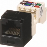 Panduit Jack,Mini Com,Cat 6,Black  CJ688TPBL