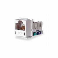 Panduit Jack,Mini Com,Cat 6,Off White CJ688TPIW