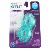 Phillips Avent 3m+ Pacifiers, Green, 2 Ct Perspective: Main