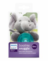 Philips Avent Soothie Snuggle Elephant Plush Pacifier