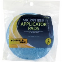 Viking 5 In. Dia. Microfiber Wax Applicator Pad (2-Pack) 903000 Perspective: Main