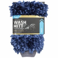Viking 8065476 10 x 8 in. Navy Chenille Wash Mitt Perspective: Main