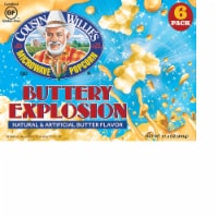 Cousin Willie's Buttery Explosion Movie Theater Extra Butter Popcorn