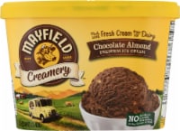 Mayfield Creamery® Chocolate Almond Ice Cream Tub Perspective: Main