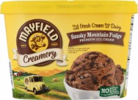 Mayfield Creamery® Smoky Mountain Fudge Ice Cream Tub Perspective: Main