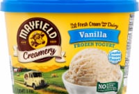 Mayfield Creamery Vanilla Low-fat Frozen Yogurt Perspective: Main