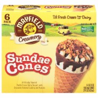 Mayfield Creamery Vanilla Sundae Cones Perspective: Main