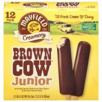 Mayfield Creamery® Brown Cow Junior Vanilla & Chocolate Multipack Dairy Dessert Pops Perspective: Main