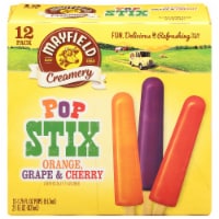 Mayfield Creamery Orange & Grape & Cherry Pop Stix
