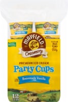 Mayfield Creamery Homemade Vanilla Flavored Premium Ice Cream Party Cups Perspective: Main
