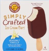 Mayfield Dairy Farms Simply Crafted Heavenly Vanilla Ice Cream Bars Perspective: Main