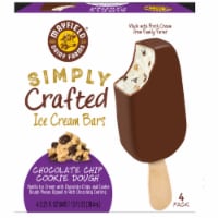 Mayfield Simply Crafted Chocolate Chip Cookie Dough Ice Cream Bars Perspective: Main