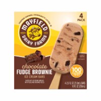 Mayfield Chocolate Fudge Brownie Ice Cream Bars Perspective: Main