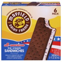 Mayfield Dairy Farms All-American Ice Cream Sandwiches Perspective: Main
