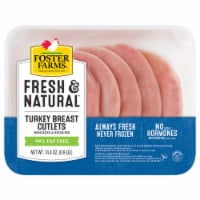 Foster Farms Fresh & Natural Turkey Breast Cutlets Perspective: Main