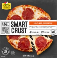 Foster Farms Smart Crust Uncured Pepperoni Frozen Pizza Perspective: Main