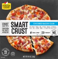 Foster Farms Smart Crust Uncured Bacon Club Frozen Pizza Perspective: Main