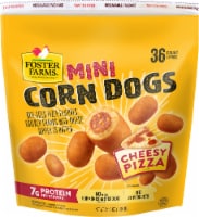 Foster Farms® Cheesy Pizza Flavored Mini Corn Dogs Perspective: Main