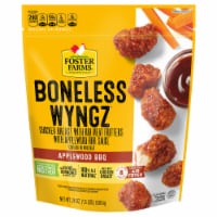 Foster Farms® Applewood BBQ Boneless Wyngz Chicken Breast with Rib Meat Fritters Perspective: Main