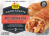Foster Farms Spicy Chicken Pizza Hand-Rolled Sandwiches Perspective: Main