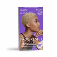 Dark and Lovely Fade Resist Permanent Hair Color Hi Lift 396 Luminous Blonde Perspective: Main