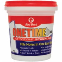 Red Devil® Onetime Lightweight Acrylic Spackling Compound Perspective: Main