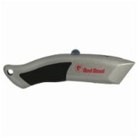 Red Devil Tuf-Kut Auto Load Utility Knife - Gray Perspective: Main