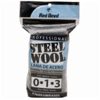 Red Devil® Professional Multi-Grade Steel Wool Pads Perspective: Main