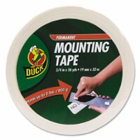 Duck Permanent Foam Mounting Tape- 3/4&amp;quot; x 36yds.