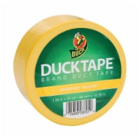 Duck Tape 1.88 In. x 20 Yd. Colored Duct Tape, Yellow 1304966